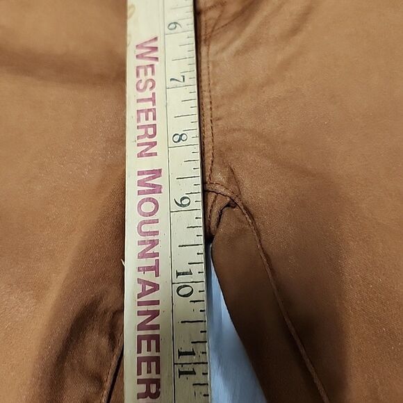 FRAME Le Crop Mini Boot Womens Size 25 Tobacco Rust Cropped Bootcut Jeans - Picture 8 of 13